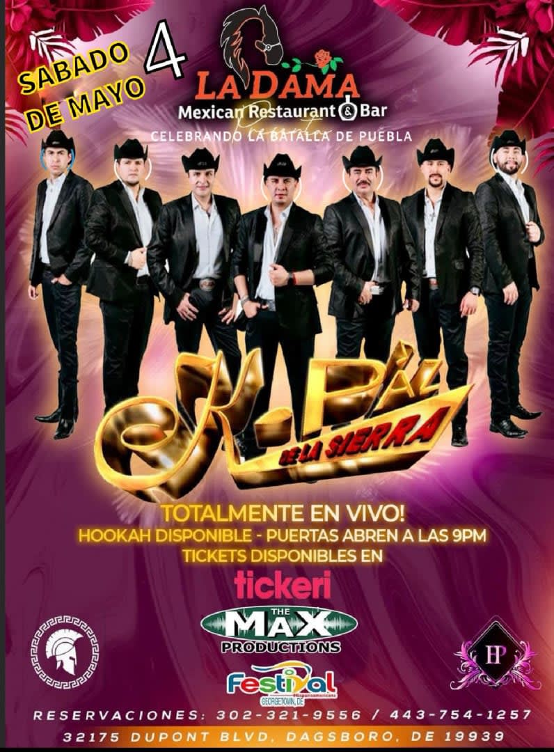 Event - CELBRANDO EL MES DE LAS MADRES CON K-PAZ DE LA SIERRA EN LA DAMA