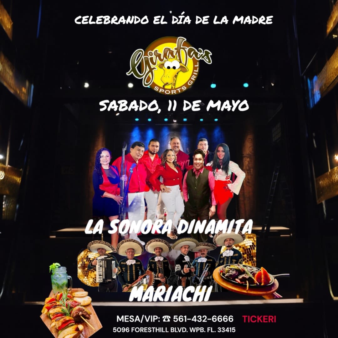 Event - La Sonora Dinamita en West Palm Beach  - West Palm Beach, FL - sáb, 11 de mayo de 2024} | concert tickets