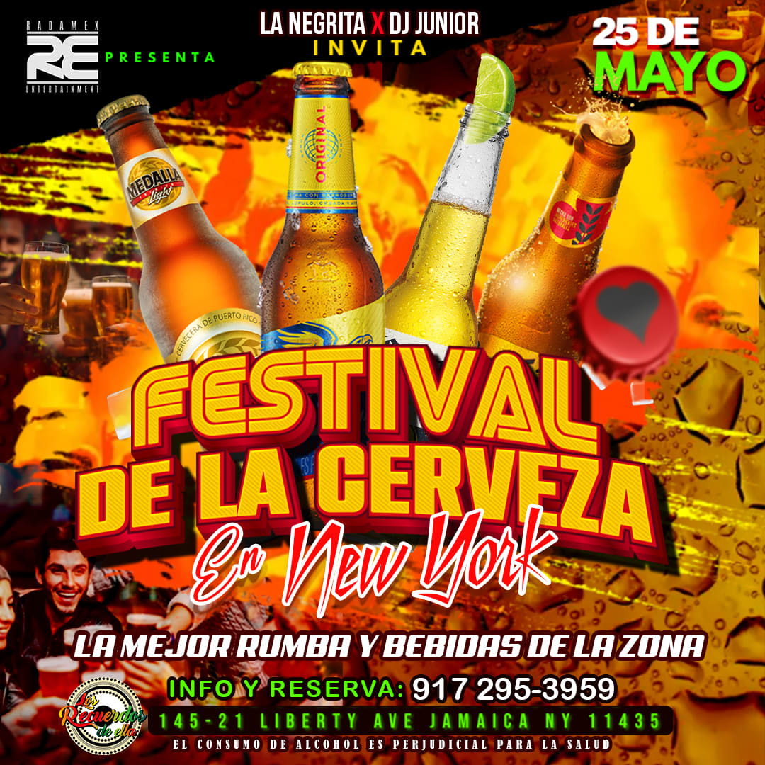 Event - Festival de la cerveza NY  - Jamaica, NY - Sat, May 25, 2024} | concert tickets