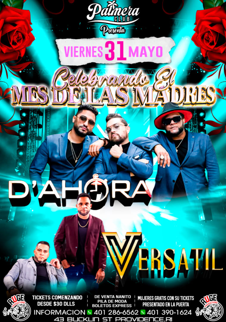 Event - tipoco grupo de ahora y grupo versatil en bachata - Providence, RI - Fri, May 31, 2024} | concert tickets