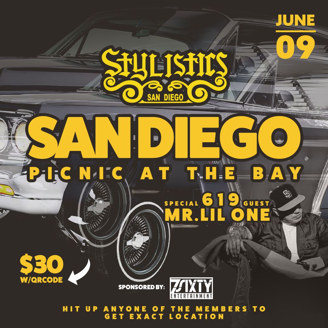 Event - Stylistics SD picnic at the bay - San Diego, CA - dom, 9 de junio de 2024} | concert tickets