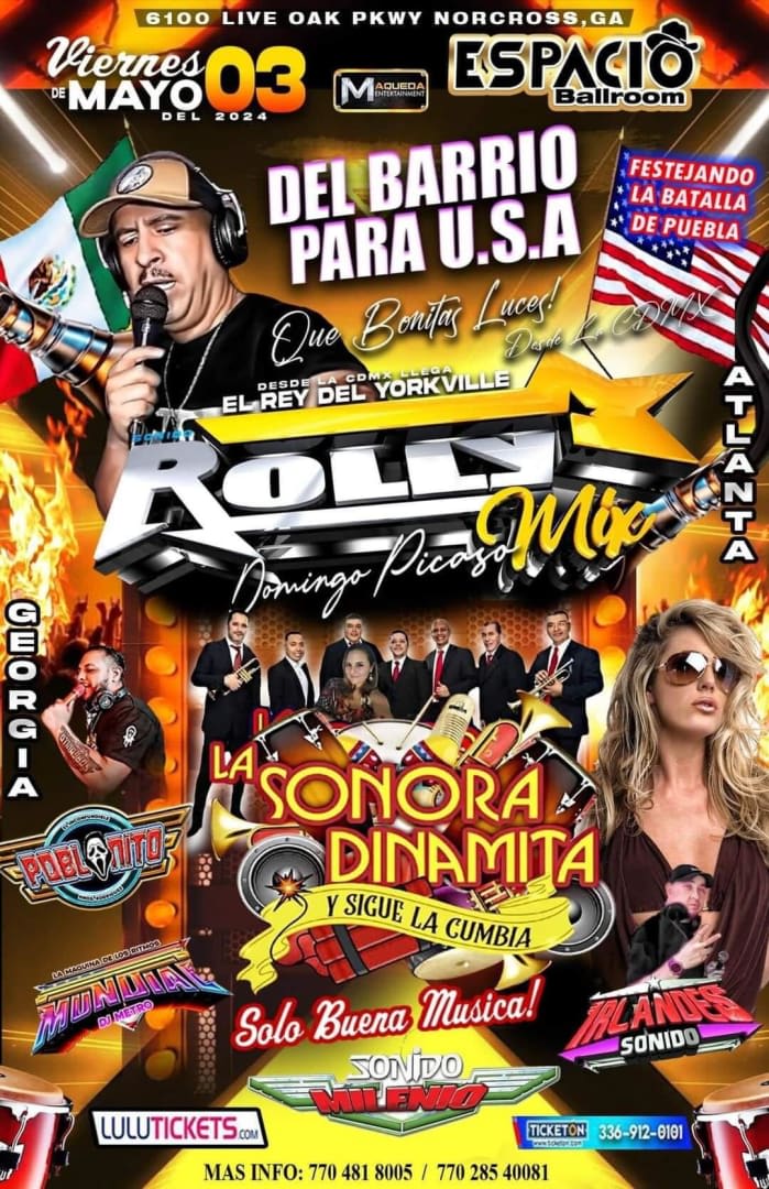 Event - DEL BARRIO PARA USA  - Norcross, GA - vie, 3 de mayo de 2024} | concert tickets