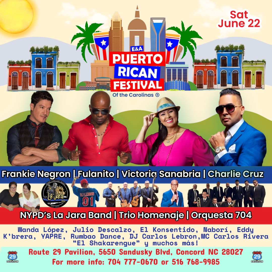 Event - E&A Puerto Rican Festival of the Carolinas - Concord, NC - Sat, June 22, 2024} | concert tickets