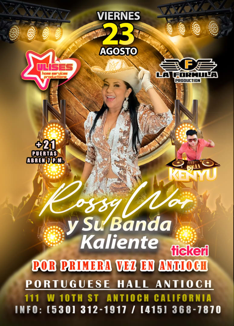 Event - Rossy War - ANTIOCH, CA - vie, 23 de agosto de 2024} | concert tickets