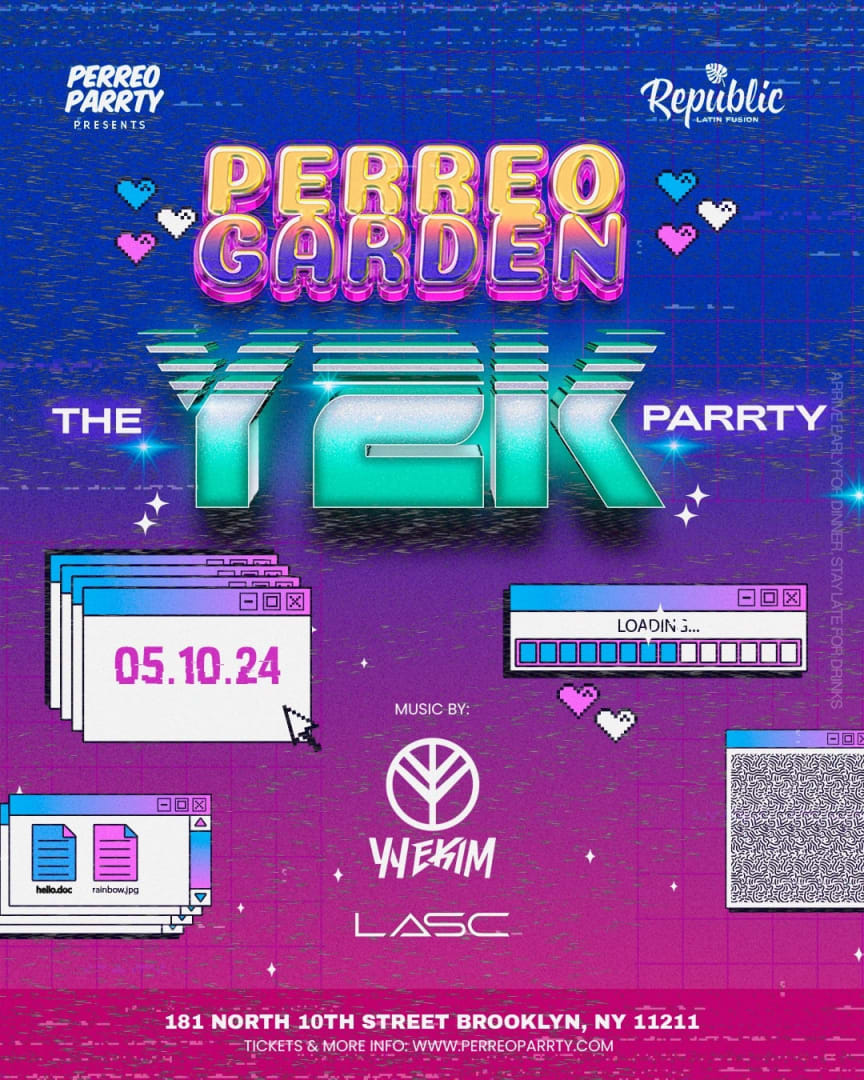 Event - Perreo Garden: THE Y2k Parrty - Latin & Reggaeton Classics @ Republic - NEW YORK, NY - vie, 10 de mayo de 2024} | concert tickets