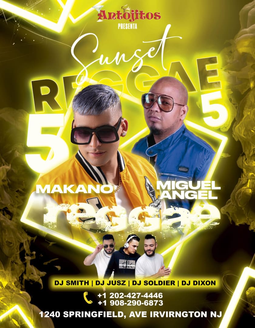 Event - Sunset Reggae Fest 5 En el Patio de Antojitos - Irvington, NJ - dom, 26 de mayo de 2024} | concert tickets