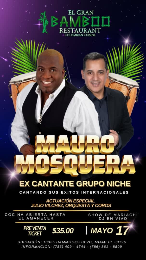 Event - EX CANTANTE GRUPO NICHE  - Miami, FL - Fri, May 17, 2024} | concert tickets