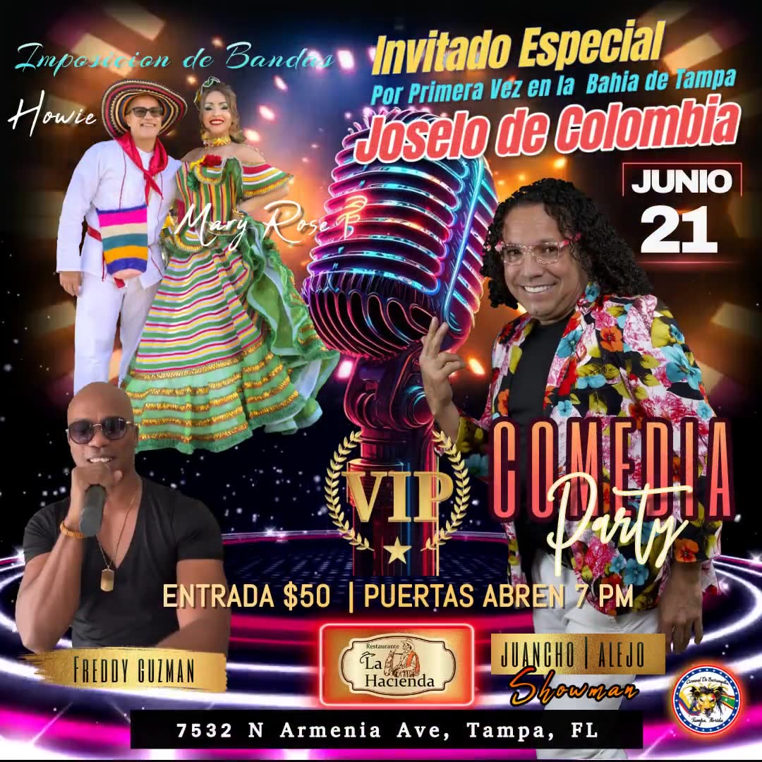 Event - Rumba Trifásico con Joselo de Colombia - Tampa,  FL  - Fri, June 21, 2024} | concert tickets