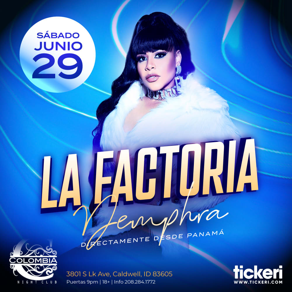 Event - LA FACTORIA EN IDAHO - Caldwell, ID - sáb, 29 de junio de 2024} | concert tickets