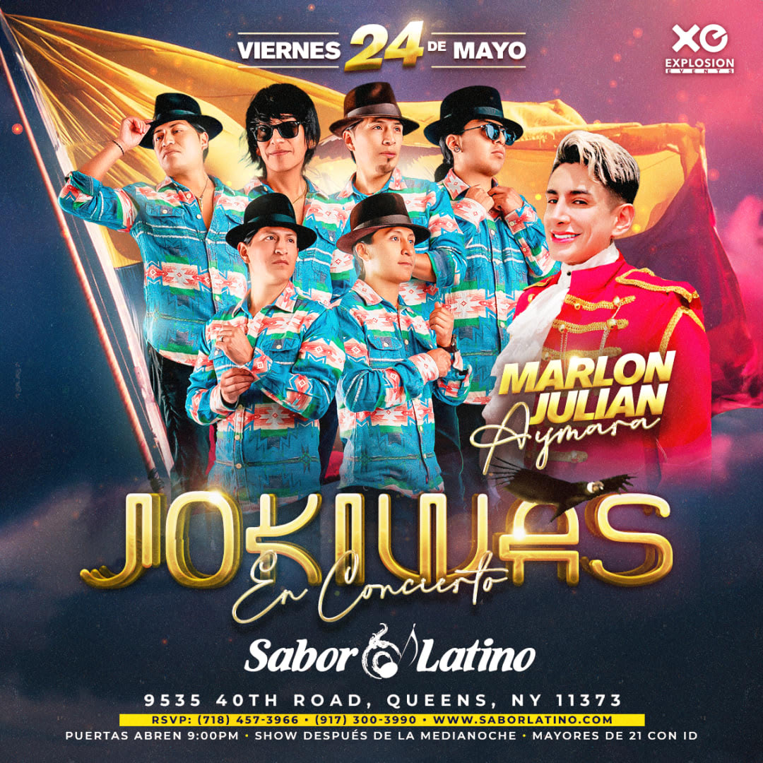 Event - JOKIWAS & MARLON JULIAN EN CONCIERTO  - Queens, NY - vie, 24 de mayo de 2024} | concert tickets