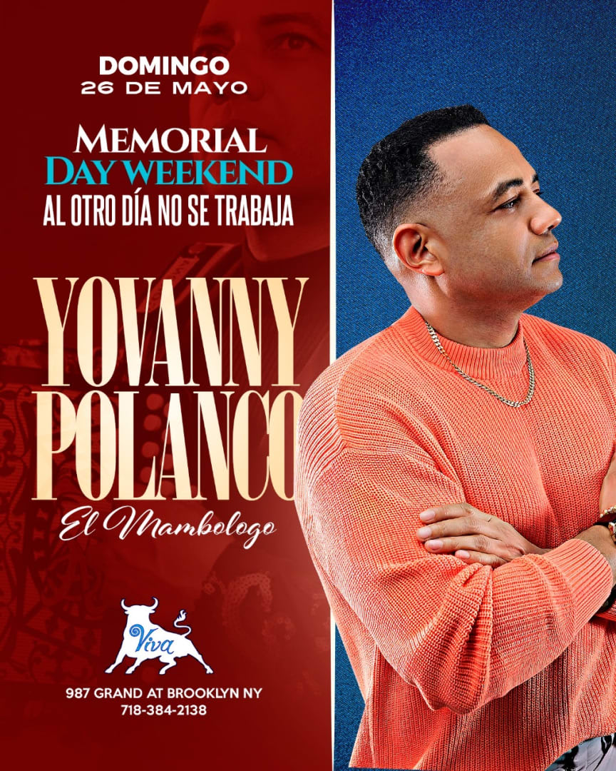 Event - Yovanny Polanco  - Brooklyn, NY - dom, 26 de mayo de 2024} | concert tickets