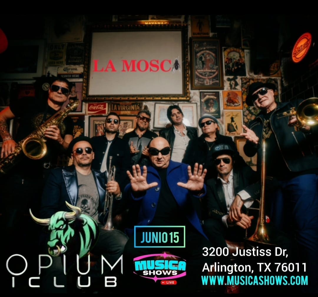 Event - LA MOSCA EN CONCIERTO ! - Arlington, TX - sáb, 15 de junio de 2024} | concert tickets