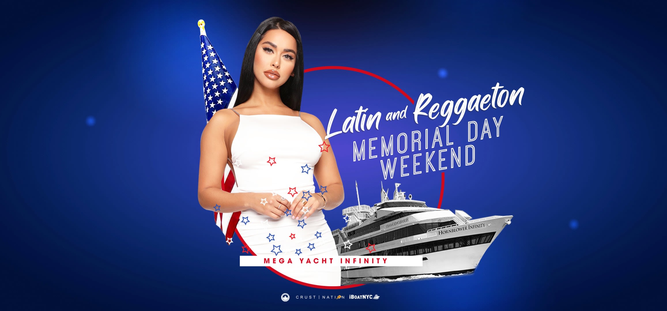 Event - #1 LATIN & REGGAETON Sunset Party Boat - Memorial Day Weekend Yacht Cruise - New York, NY - dom, 26 de mayo de 2024} | concert tickets