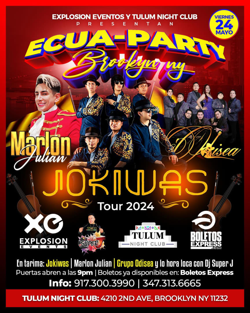 Event - ECUA-PARTY BROOKLYN,NY - Brooklyn, NY - vie, 24 de mayo de 2024} | concert tickets