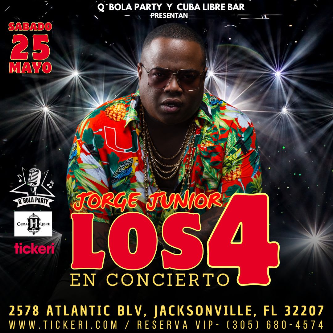 Event - LOS 4 EN CONCIERTO - Jacksonville, FL - sáb, 25 de mayo de 2024} | concert tickets