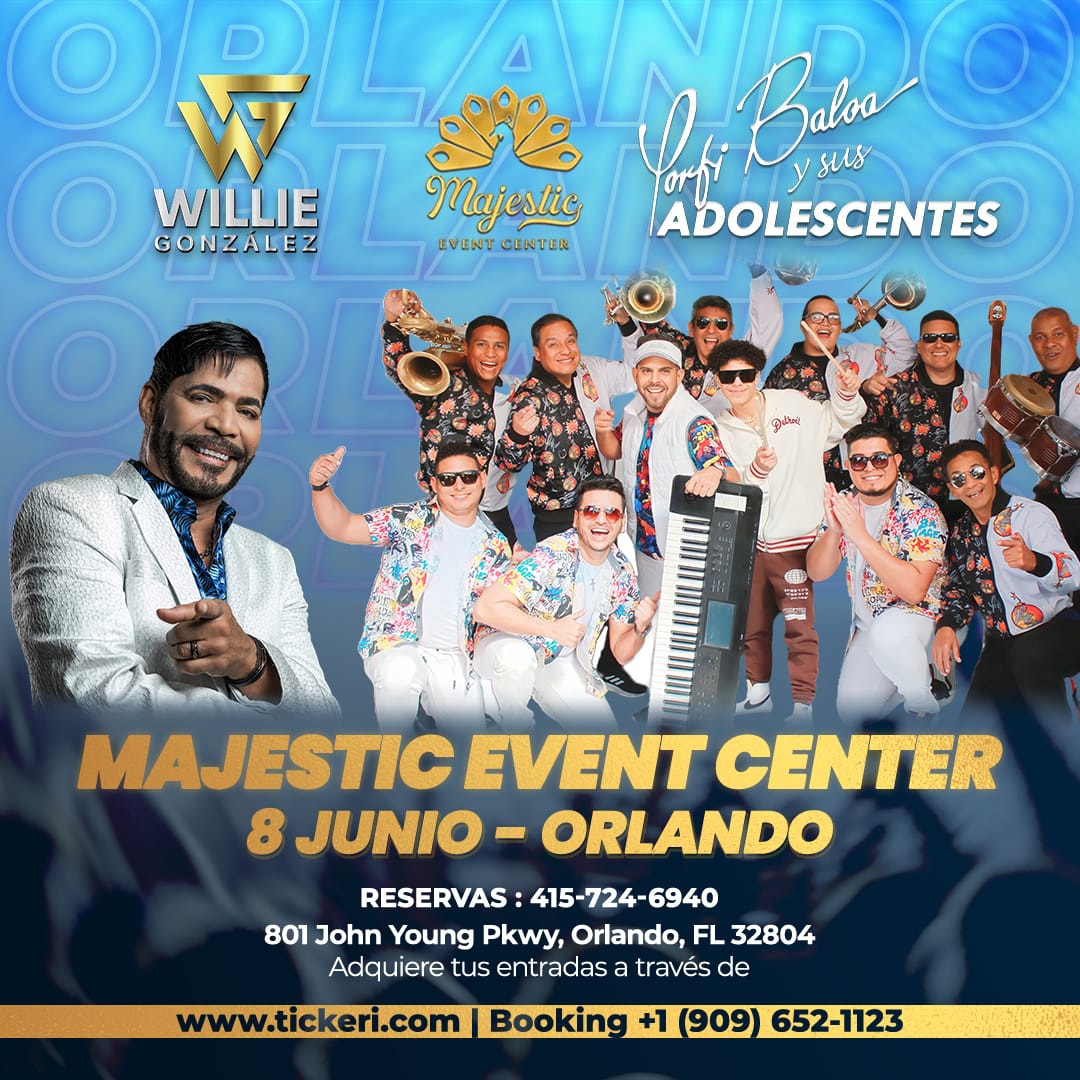 Event - Porfi Baloa y sus Adolescentes- Orlando - Orlando, FL - Sat, June 8, 2024} | concert tickets