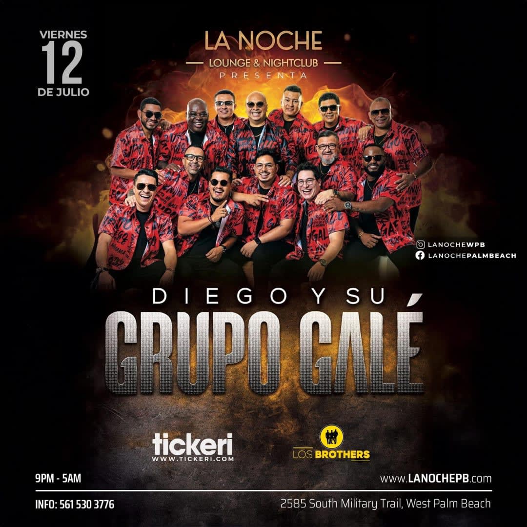 Event - Grupo Gale en Vivo  - West Palm Beach, FL - Fri, July 12, 2024} | concert tickets