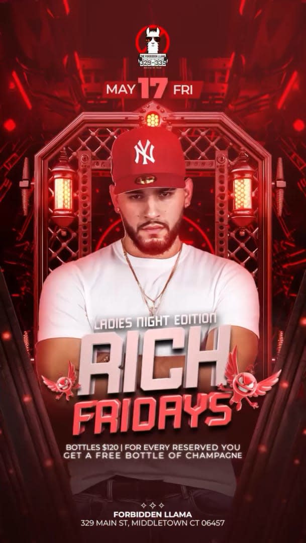 Event - RICH FRIDAYS | Ladies Night Edition  - Middletown, CT - Fri, May 17, 2024} | concert tickets