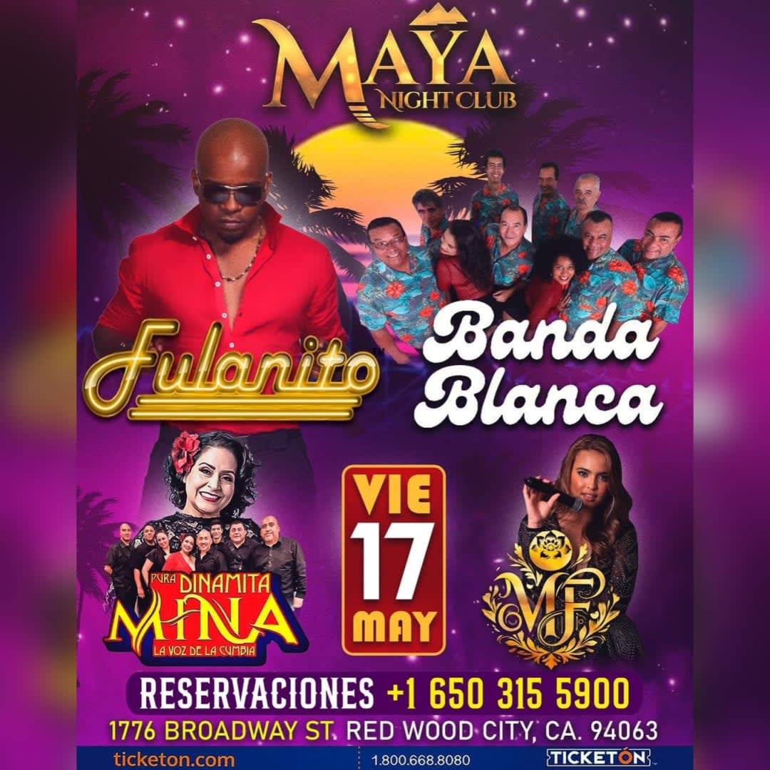 Event - Fulanito  y Banda Blanca  - Redwood City, CA - vie, 17 de mayo de 2024} | concert tickets