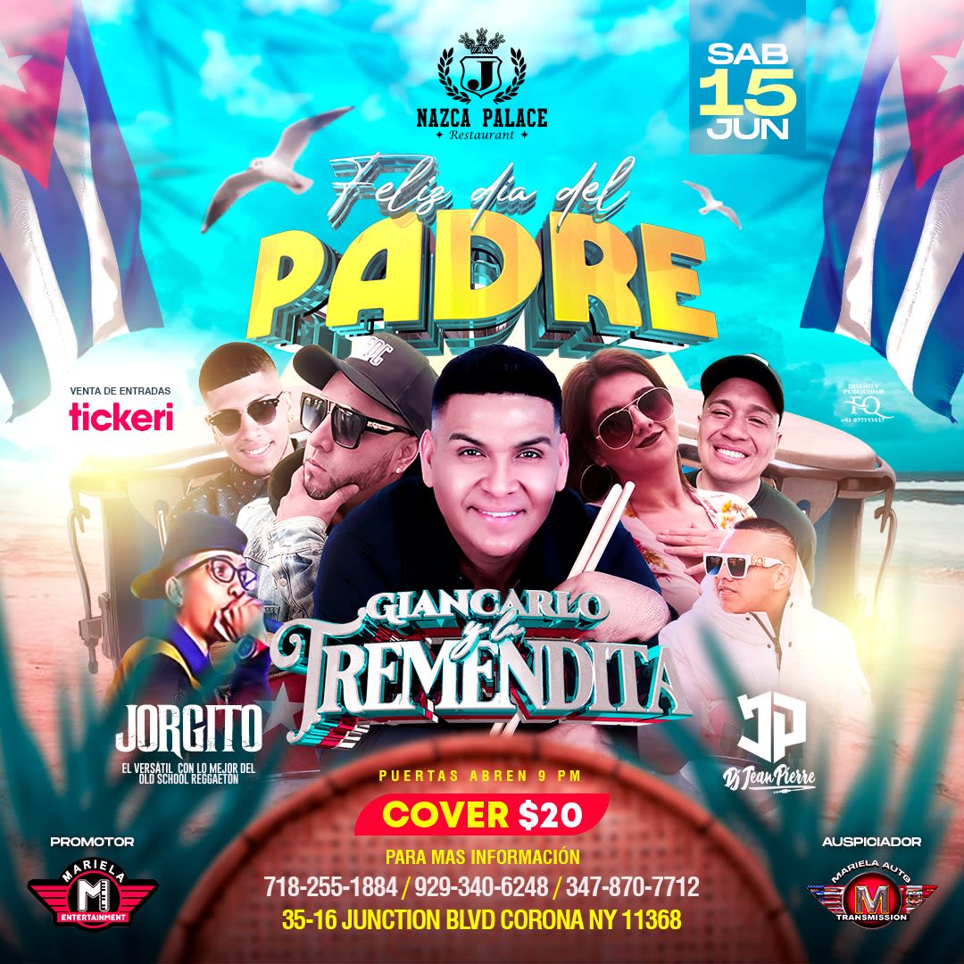 Event - La Tremendita Cubanada Celebrando El Dia Del Padre  - Corona , New York NY - sáb, 15 de junio de 2024} | concert tickets