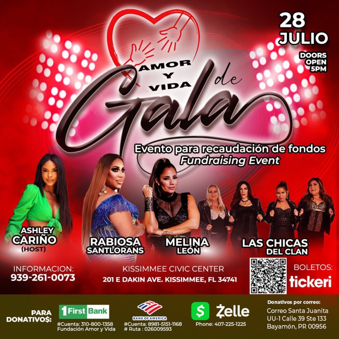 Event - Gala de Amor y Vida- Las Chicas del  Clan y  Melina Leon en Vivo! - Kissimmee, FL - dom, 28 de julio de 2024} | concert tickets