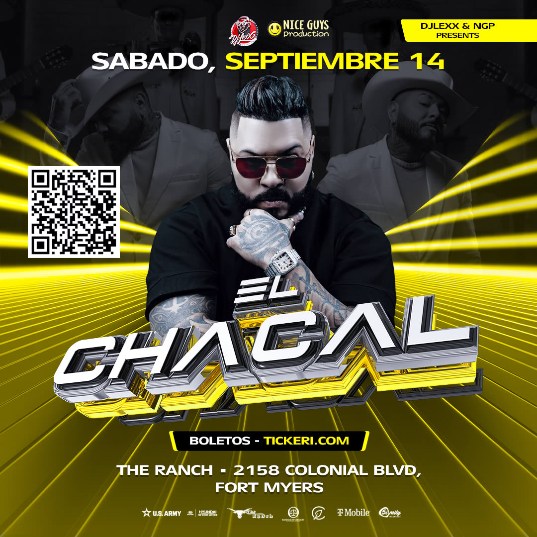 Event - EL CHACAL  - Fort Myers, FL - Sat, September 14, 2024} | concert tickets