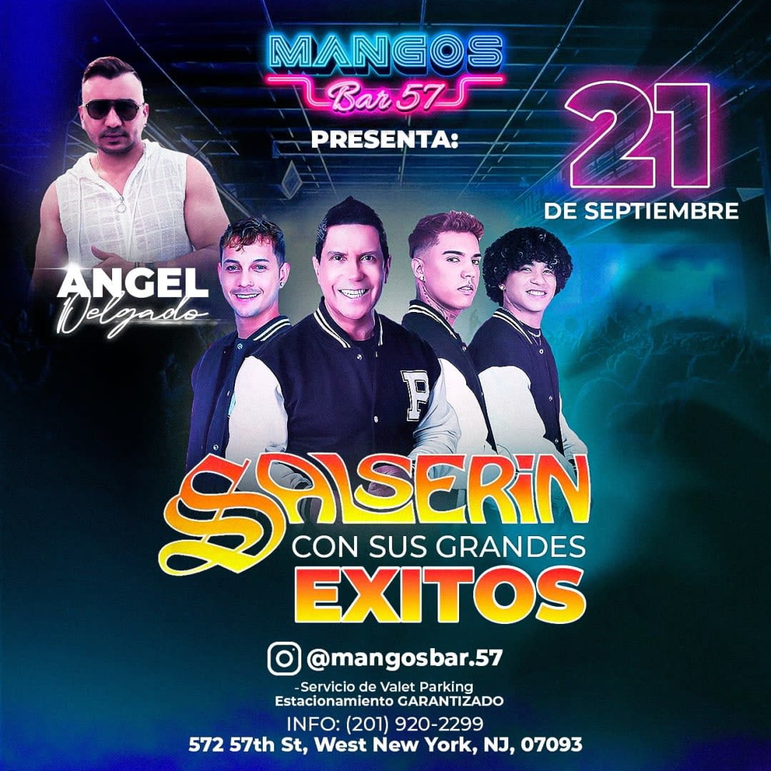 Event - SALSERIN CON SUS GRANDES EXITOS ! - West New York, new Jersey - sáb, 21 de septiembre de 2024} | concert tickets