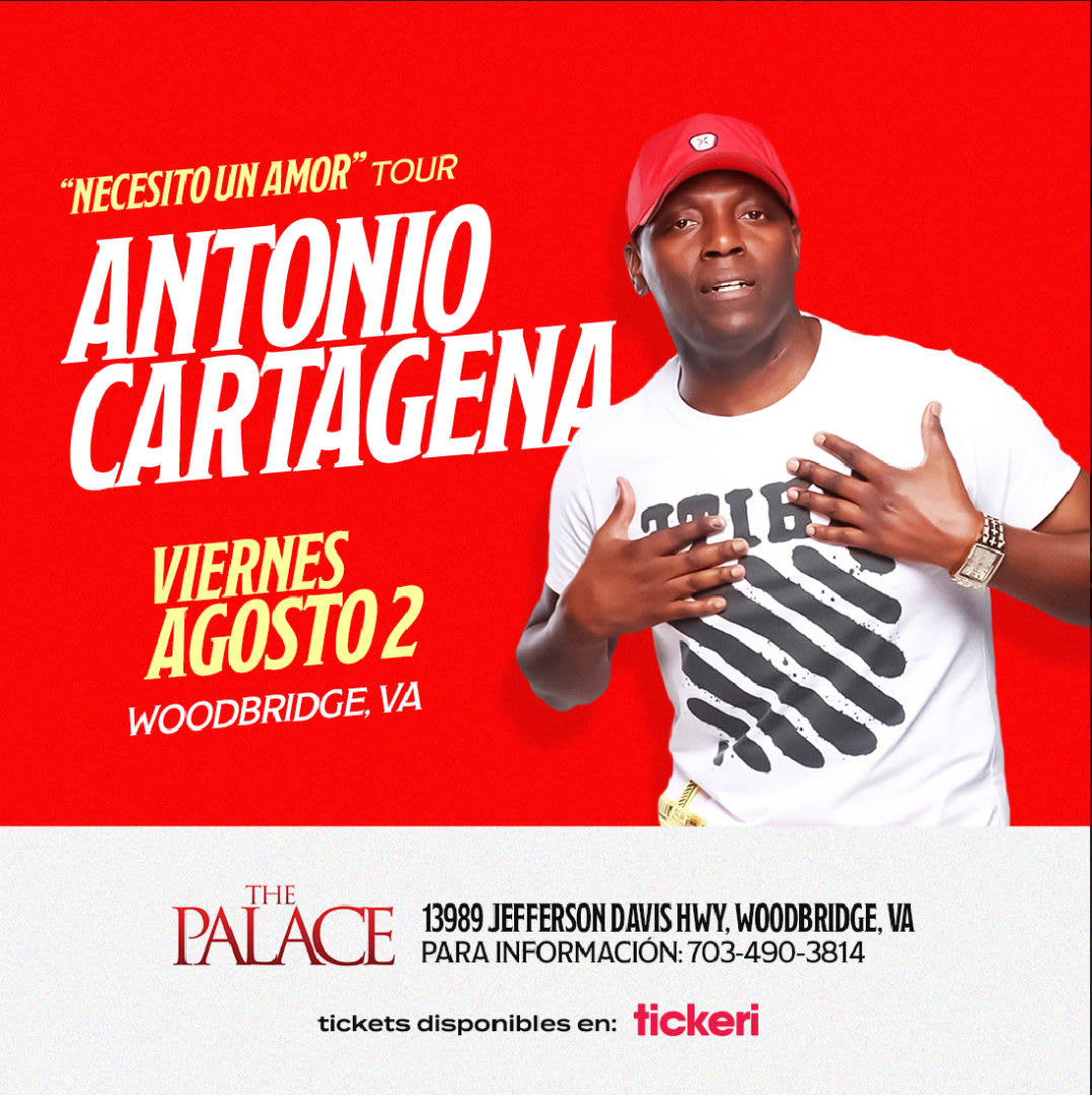 Event - Antonio Cartagena en concierto  - Woodbridge, VA - Fri, August 2, 2024} | concert tickets