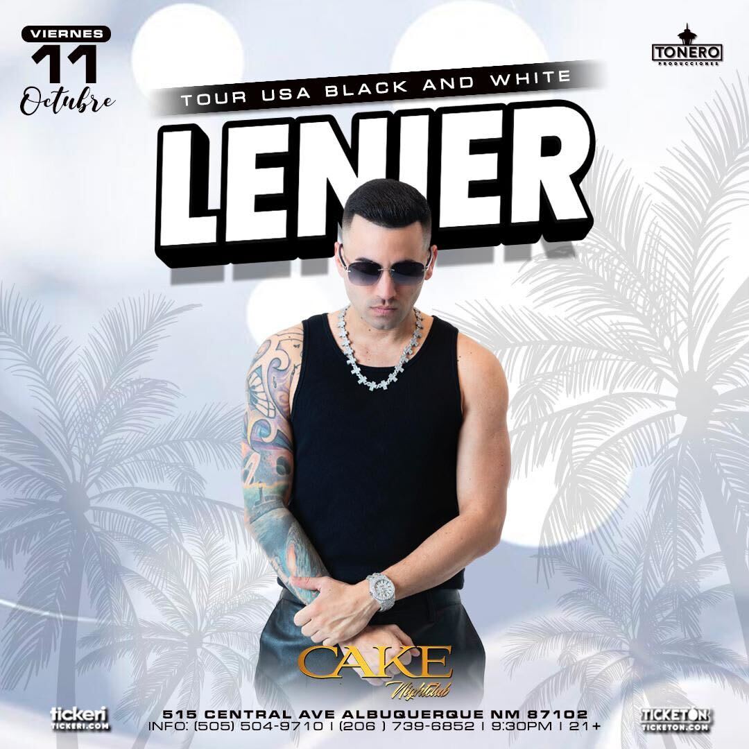 Event - LENIER EN  ALBUQUERQUE - Albuquerque, NM - vie, 11 de octubre de 2024} | concert tickets