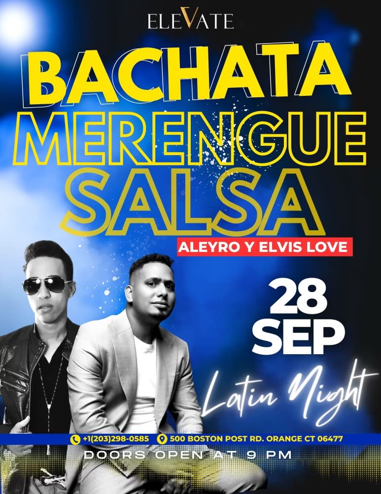 Event - Elvis Love y Aleyro - Orange, Ct - sáb, 28 de septiembre de 2024} | concert tickets