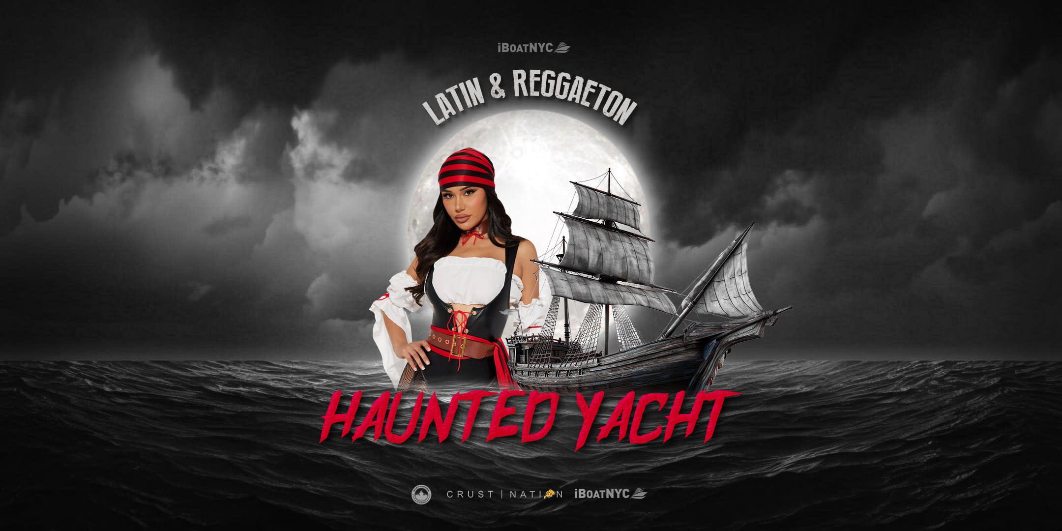 Event - Latin & Reggaeton HALLOWEEN Haunted Yacht Cruise Party NYC - ny, NY - sáb, 26 de octubre de 2024} | concert tickets