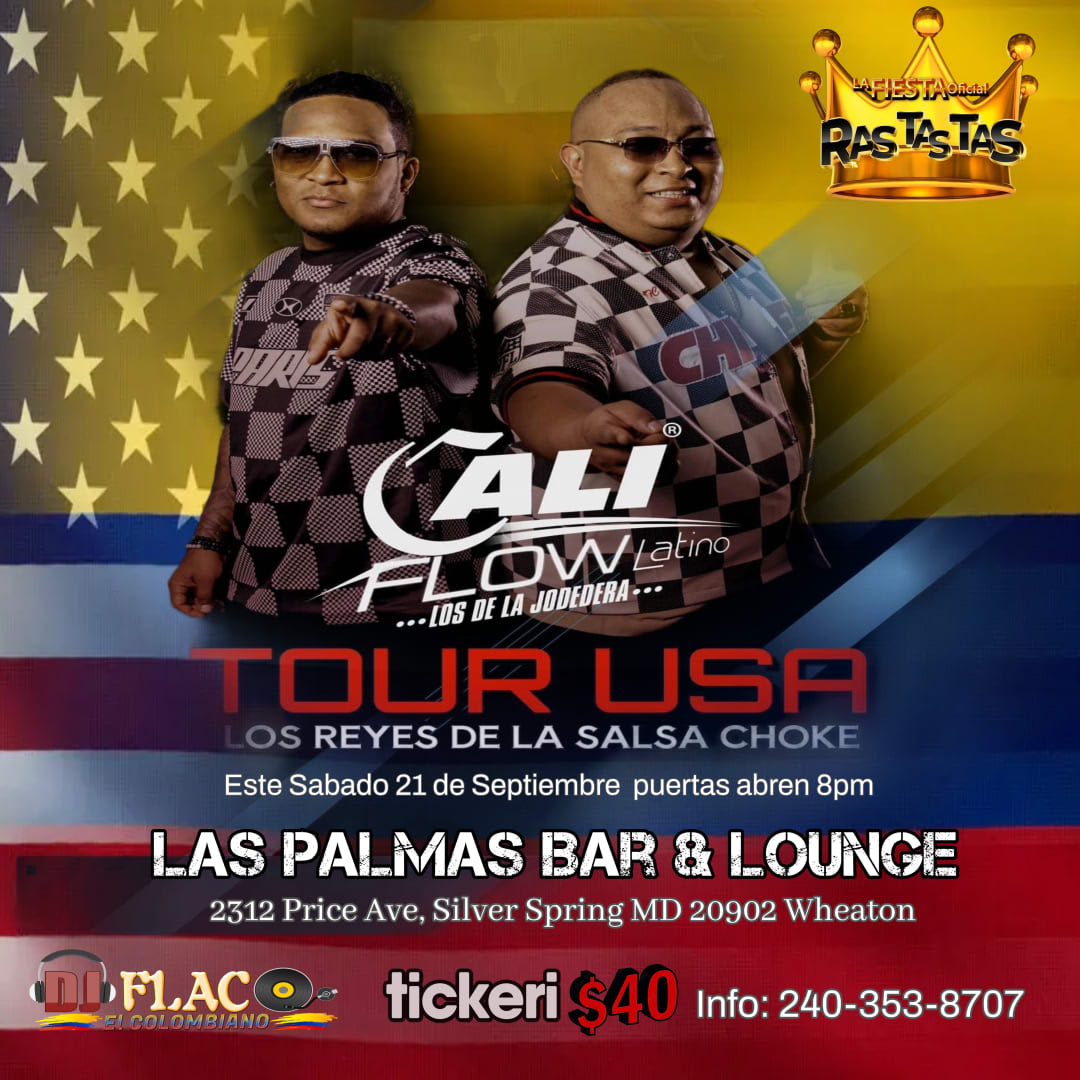 Event - CALI FLOW LATINO Concert  - SILVER SPRING, MD - sáb, 21 de septiembre de 2024} | concert tickets