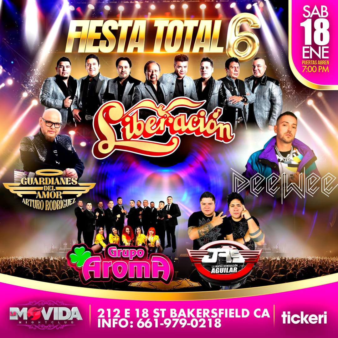 LIBERACION , GUARDIANES DEL AMOR , GRUPO AROMA , PEEWEE EN VIVO