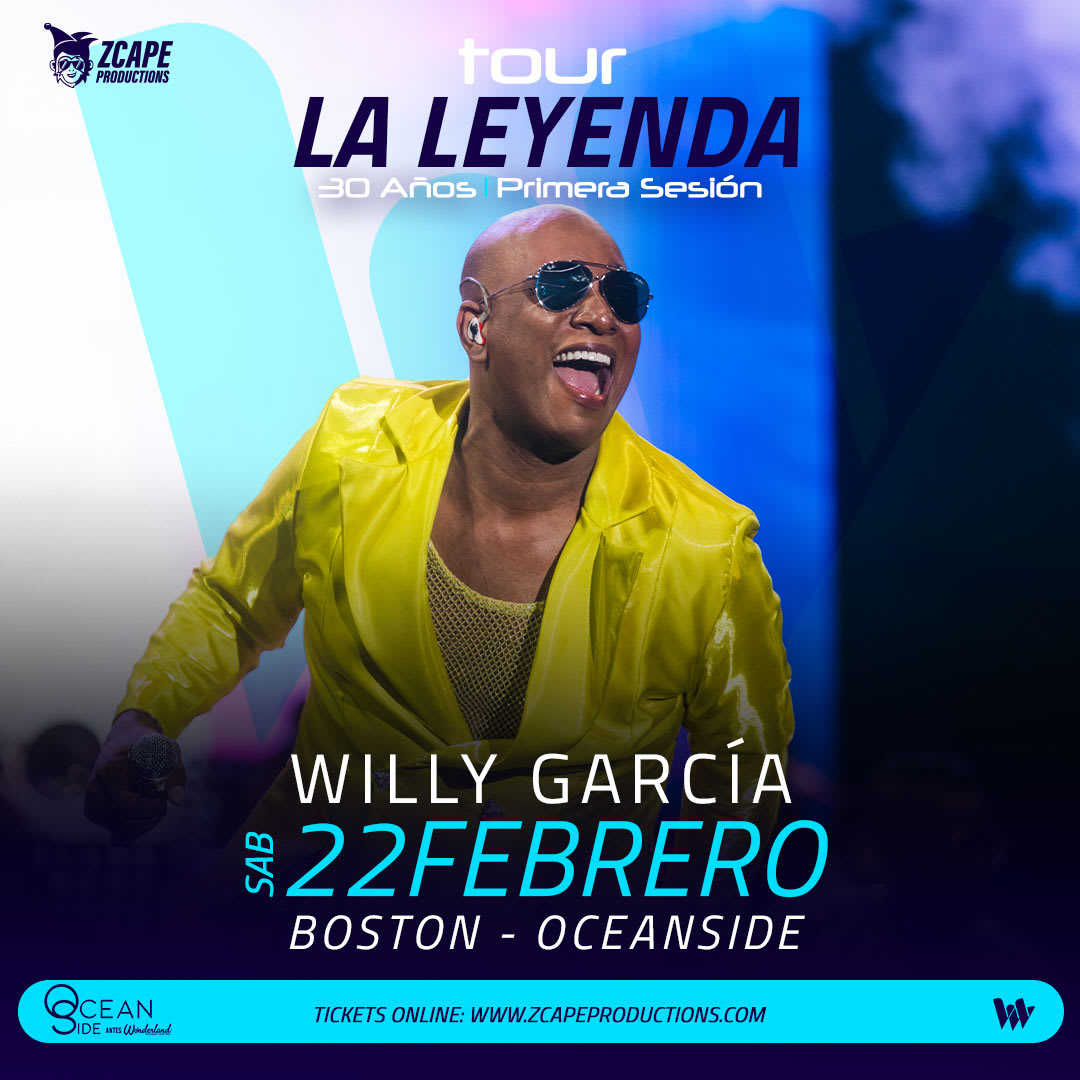 Event - WILLY GARCIA EN VIVO EN BOSTON - Revere, MA - Sat, February 22, 2025} | concert tickets