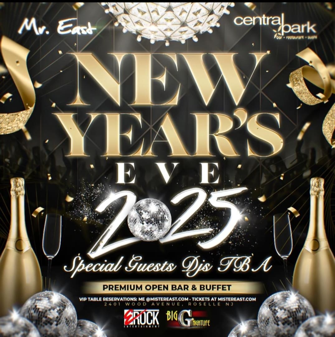 NYE 2025 At Mister East Tickets | Boletos - Mister East, Roselle | 2024 ...
