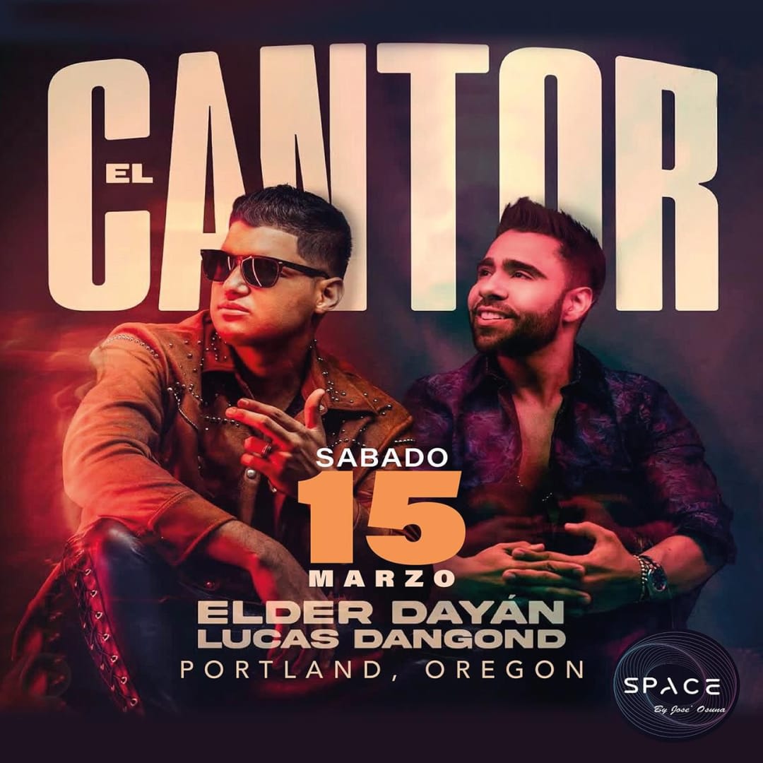 Elder Dayan & Lucas Dangond Portland Tickets Boletos at STAGE 722