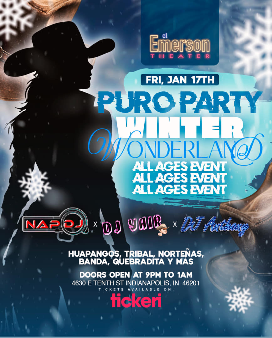 Puro Party Winter Wonderland All Ages Tickets Boletos at Emerson