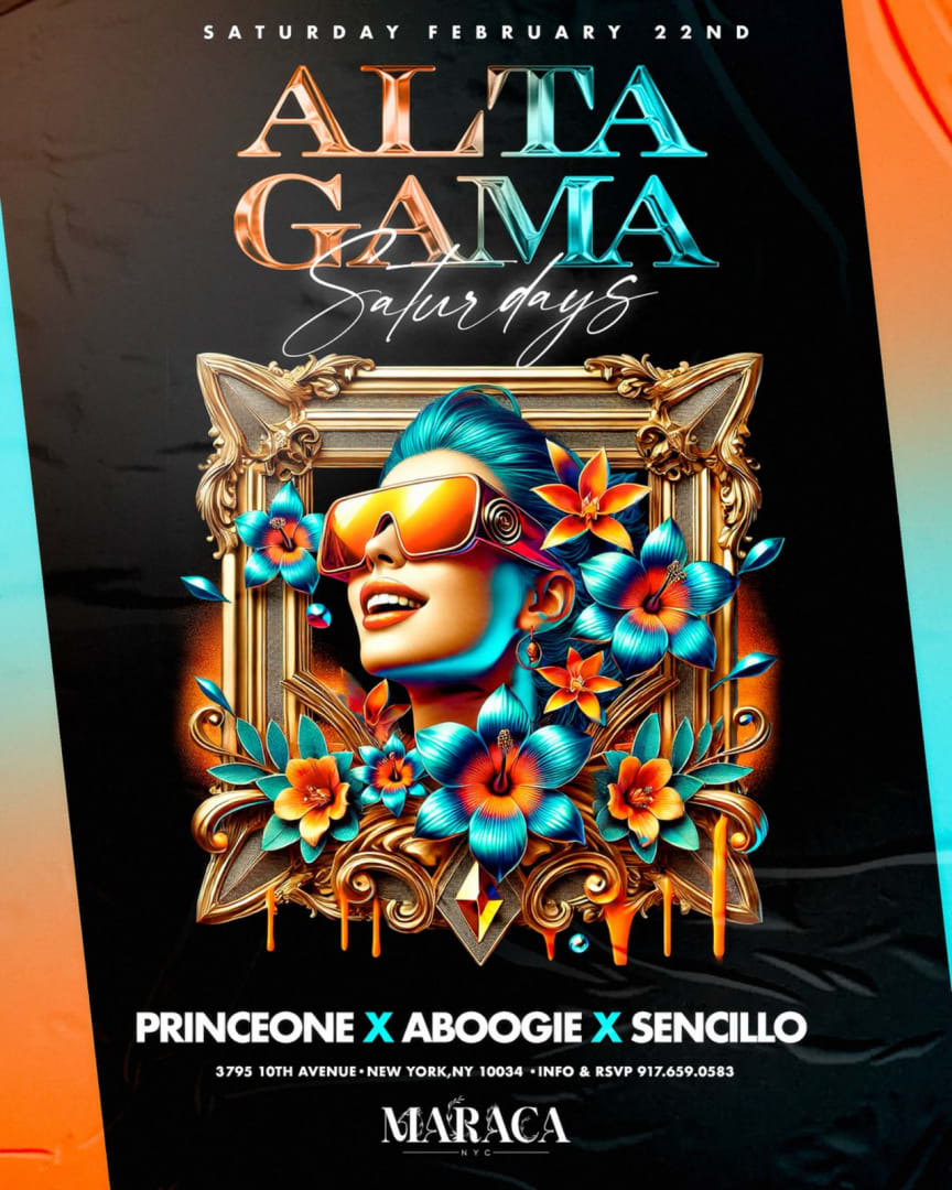 Alta Gama Saturdays At Maraca NYC Tickets Boletos at Maraca NYC New