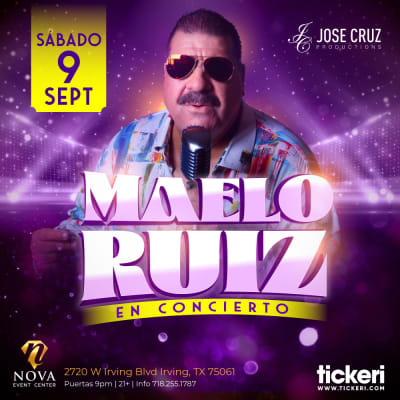 Event - MAELO RUIZ EN DALLAS - Irving, Texas - September 9, 2023 | concert tickets