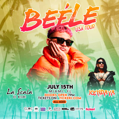 Event - BEELE EN CONCIERTO! MIAMI FLORIDA - Miami, Florida - July 15, 2023 | concert tickets