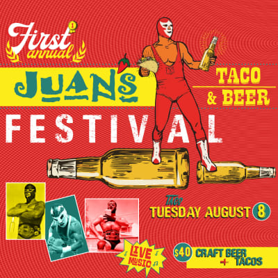 Event - FIRST ANNUAL JUAN'S TACO & BEER FESTIVAL - Gloucester Point, Virginia - 8 de agosto de 2023 | concert tickets