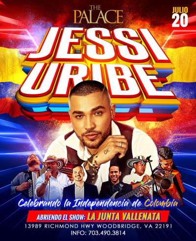 Event - JESSI URIBE en vivo- Woodbridge - Woodbridge, Virginia - July 20, 2023 | concert tickets