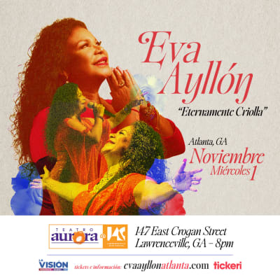 Event - EVA AYLLON " ETERNAMENTE CRIOLLA " ATLANTA GA - Lawrenceville, Georgia - November 1, 2023 | concert tickets