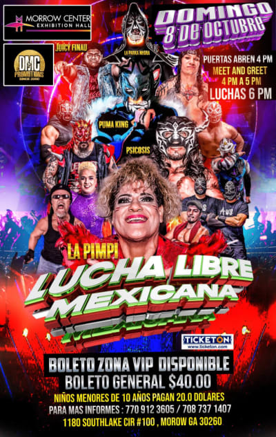 Como é a lucha libre mexicana?