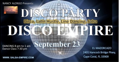 Event - Saturday Night Disco Dance Party - Cape Coral, Florida - September 23, 2023 | concert tickets