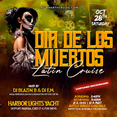 Event - Dia De Los Muertos Latin Cruise - New York, New York - 28 de octubre de 2023 | concert tickets