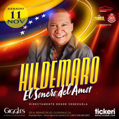 Event - HILDEMARO EN LOS ANGELES - Glendale, California - 11 de noviembre de 2023 | concert tickets