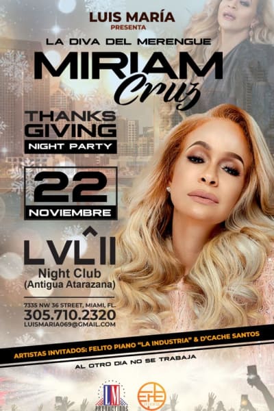 Event - MIÉRCOLES DE RUMBA AT LVL^II  - Miami, Florida - 22 de noviembre de 2023 | concert tickets