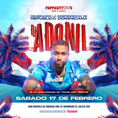 Event - DJ ADONII EN CONCIERTO MANASSAS V.A - Manassas Park, Virginia - February 17, 2024 | concert tickets