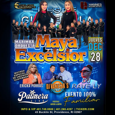 Event - MAYA EXCELSIOR MARIMBA ORQUESTA  - Providence, Rhode Island - December 28, 2023 | concert tickets